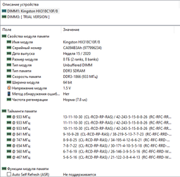 Оперативная память DDR3-1866 16Gb PC3-14900 (Kit of 2x8192) 16384MB Cyborg CKD3F18T13N/16G (770008611) фото от покупателей 3
