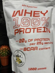Протеїн Sporter Whey 100% Protein 1 кг Шоколад (4820249721872) фото від покупців 8