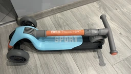 Самокат триколісний Best Scooter "Sport" жовтий, світло F-55295