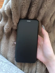 Чохол книжка Premium для Xiaomi Redmi 9c та Redmi 10a магніт tpu black фото від покупців 2