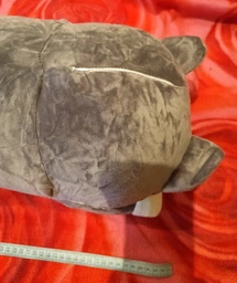Мягкая игрушка обнимашка Кот батон 110 см My Kigu Серый (9009) фото от покупателей 3