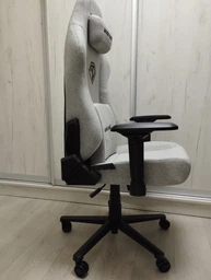 Игровое кресло AndaSeat Anda Seat Phantom 3 Pro Fabric Dark Gray Size L (AD18YC-06-GB-F) фото от покупателей 15