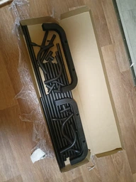 Вішалка підлогова Double FloorHanger для одягу, з полицями для взуття і з гачками, розкладна, чорна фото від покупців 8