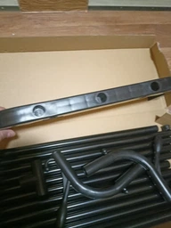 Вішалка підлогова Double FloorHanger для одягу, з полицями для взуття і з гачками, розкладна, чорна фото від покупців 7