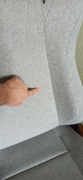 Кресло игровое Anda Seat Luna Size L Grey Fabric (AD18-44-G-F) фото от покупателей 5