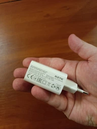 Сетевое зарядное устройство RZTK Block PD 20W Type-C White фото от покупателей 4