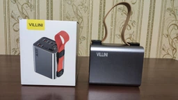 Павербанк 60000 mAh QC 3.0 PD 100W Ліхтарик - для ноутбука телефона роутера айфона, Універсальна батарея Зовнішній акумулятор, темно-сірий фото від покупців 6