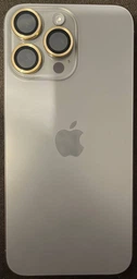 Захисне скло Metal Classic на камеру (в упак.) для Apple iPhone 15 Pro (6.1") / 15 Pro Max (6.7") Синій / Dark Blue фото від покупців 1