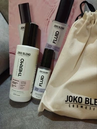 Набор для ухода за волосами Joko Blend Keratin Therapy Спрей-термозащита 200 мл + Флюид Кератиновый шелк 50 мл (4823109408975) фото от покупателей 5