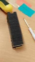 Радиатор охлаждения SSD M.2 2280 + термопрокладки Jeyi GodFins фото от покупателей 1