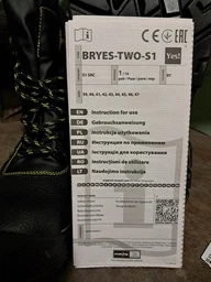 Черевики з високими берцями захисні Reis утеплені з металевим підноском S1 BRYES-TWO-S1 43 фото від покупців 3