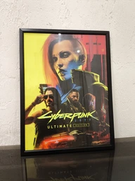 Постер игры Cyberpunk 2077 / Сайберпанк фото от покупателей 1