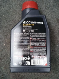Моторное масло Motul 5W30 Syn-nergy 6100 (MB 229.5/Renault RN0710/RN0700/VW 502 00/505 00) 1 л (113141) фото от покупателей 10