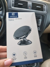 Автомобільний тримач для мобільного телефону Cafele Black фото від покупців 2