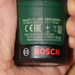 Шуруповерт акумуляторний EasyDrill 1200 ( 1.5Ah, 1шт, ЗП, валіза) BOSCH (06039D3006) фото від покупців 3