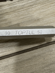 Набор ключей шестигранных Toptul Г-образных длинных с шаром 1.5-10 мм 9 предметов (GAAL0916) (GSN-09LB) фото от покупателей 3