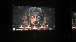 Портитивний міні смарт проектор Smart Projector Ultra HD до 130 дюймів, HDMI-сумісний, повна підтримка Android та iOS, Bluetooth 5.0, Wi-Fi, мультимедійний домашній кінотеатр 300 ANSI люмен