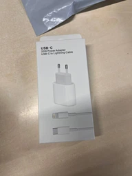 Комплект быстрой зарядки для Apple iPhone Сетевое зарядное устройство 20 W USB-C + Кабель USB-C to Lightning мощные зарядные устройства PAVLYSH 8 фото от покупателей 18