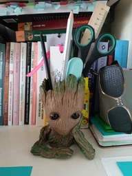 Подставка для канцелярии Грут Groot ручка под голову цветочный горшок фото от покупателей 1