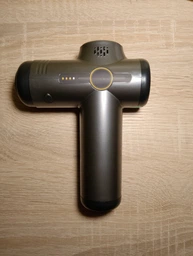 Перкуссионный массажный Пистолет на аккумуляторе Massage Gun для всего Тела с 6 Массажными Головками, 6 режимов, 18W (CG18) фото от покупателей 3