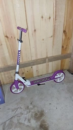 Детский самокат двухколесный Scooter 460. Для детей от 5-ти лет. Зеленый цвет