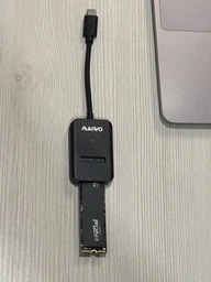 Адаптер Maiwo для M.2 SSD NVMe (PCIe) / M.2 SSD SATA - USB 3.2 Gen2x1 Type-C до 10 Гбит/с (K1696P2) фото от покупателей 3