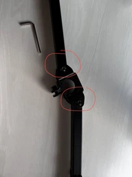 Настольное крепление HiSmart для четырех мониторов 17-32" (HS082437)