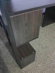Стол компьютерный Moreli Roland Ш1416*В1226*Г600 Венге темный фото от покупателей 12
