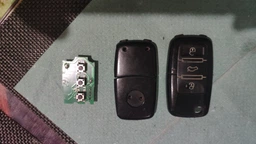 Корпус викидного ключа для Skoda 3 кнопки Без леза Galakeys (14-16) фото від покупців 3
