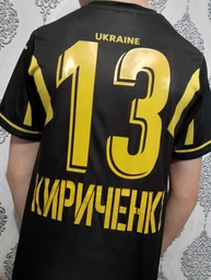 Футбольна форма дитяча збірної України з вашим прізвищем та номером, колір, жовтий/синій, на зріст 125-130 вік 8-10 років (PS128/YB) фото від покупців 3