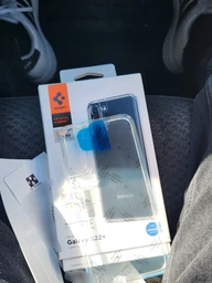 Чехол противоударный Spigen Ultra Hybrid для Samsung Galaxy S22 Plus (S906) Clear Прозрачный ACS03954 фото от покупателей 1