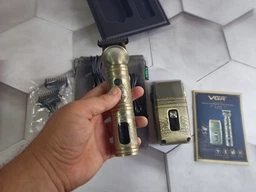 Набір 2 в 1 бритва та триммер акумуляторний VGR V-649 PRO зі змінними насадками та портативний шейвер, для стрижки волосся та бороди фото от покупателей 11