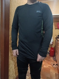 Термобелье мужское Lesko A152 XL Camouflage Black непродуваемое антифрикционное