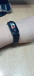 Ремінець для Xiaomi Mi Band 8/9/10 Milanese Loop Grey фото від покупців 8