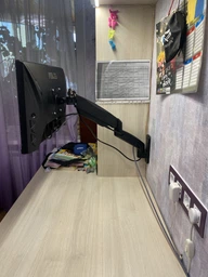Настенный крепеж для монитора OfficePro MA310B с пружиной 17-32" 2-9 кг Black фото от покупателей 19