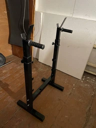 Скамья для жима со стойками та брусья Белая А414 Hardcore GYM фото от покупателей 3