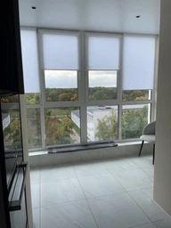 Ролета тканинна DECOLUX 196x160 LEN Какао вал 25 фото від покупців 1