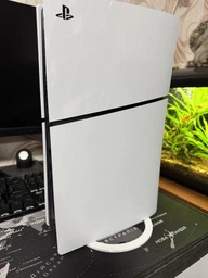 Вертикальна підставка для PlayStation 5 Slim: Стильний та функціональний аксесуар Біла фото від покупців 5