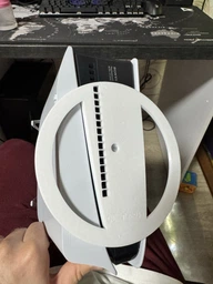 Вертикальна підставка для PlayStation 5 Slim: Стильний та функціональний аксесуар Біла фото від покупців 4