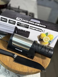 Електрична точила для ножів CHEFKOCH PRO KFC-30 кухонна універсальна фото від покупців 3