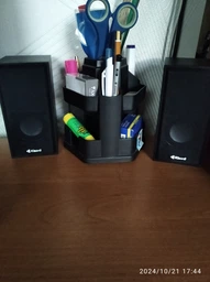 Колонки 2.0 Kisonli T-004 для ПК и ноутбука, USB + 3.5mm, 2x3W, 20Hz- 20KHz, Black