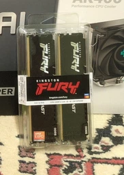 Модуль пам'яті для комп'ютера Kingston Fury (ex.HyperX) (DDR5 32GB (2x16GB) 5200 MHz Beast AM5 Black (KF552C36BBEK2-32) фото от покупателей 1