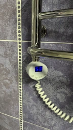 ТЕН для рушникосушки Onlyheat Pearl White 0.6 кВт з трійником