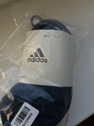 Набор детских хлопковых носков 3 пары Adidas C Spw Crw IP2634 M 22-24 р Синий/Серый (4067886330962) фото от покупателей 1