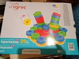 Игрушка развивающая Tigres Игро-пазлы Super 39 элементов (39315) фото от покупателей 4