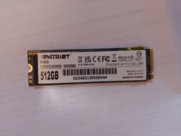 Твердотельный накопитель SSD M.2 Patriot P300 1TB NVMe 2280 PCIe 3.0x4 3D NAND TLC (P300P1TBM28) фото от покупателей 19