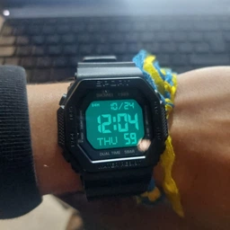 Часы наручные с подсветкой Skmei 1988BK 5 ATM 45 мм Black фото от покупателей 1
