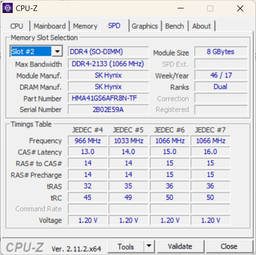 Ноутбучная оперативная память Hynix DDR4 8GB 2133MHz SO-DIMM 2Rx8 PC4-2133P (HMA41GS6AFR8N-TF) фото от покупателей 1