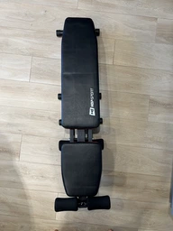 Скамья тренировочная Hop-Sport HS-1010 Pro универсальна для жима и пресса фото от покупателей 1