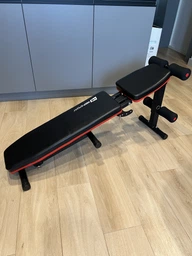 Скамья тренировочная Hop-Sport HS-1010 Pro универсальна для жима и пресса фото от покупателей 4